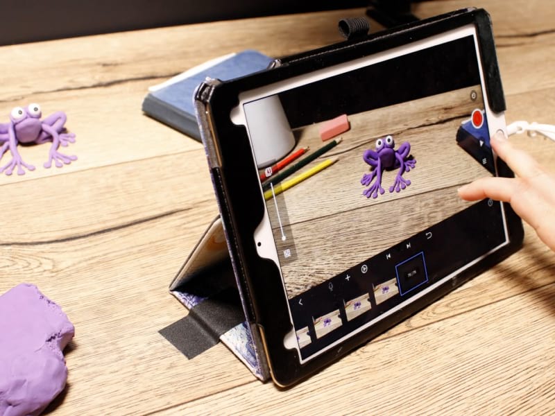 Joguina animada amb stop-motion