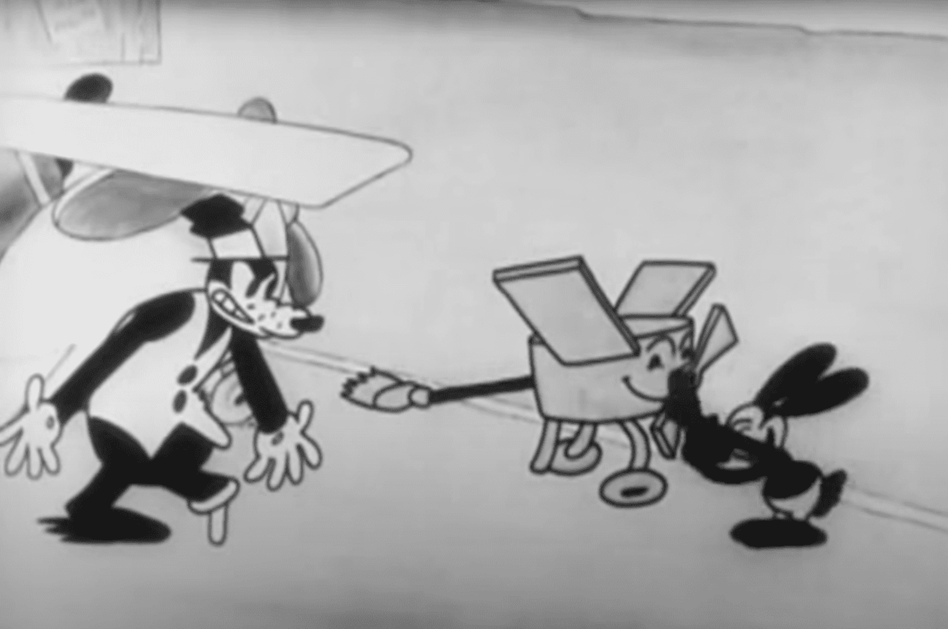 Oswald el conejo afortunado: Vuelo transatlántico